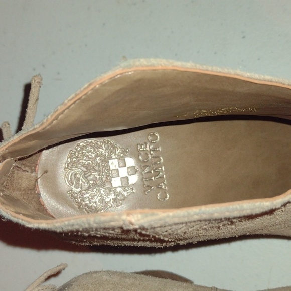 VINCE Camuto tan suede booties - Picture 7 of 12